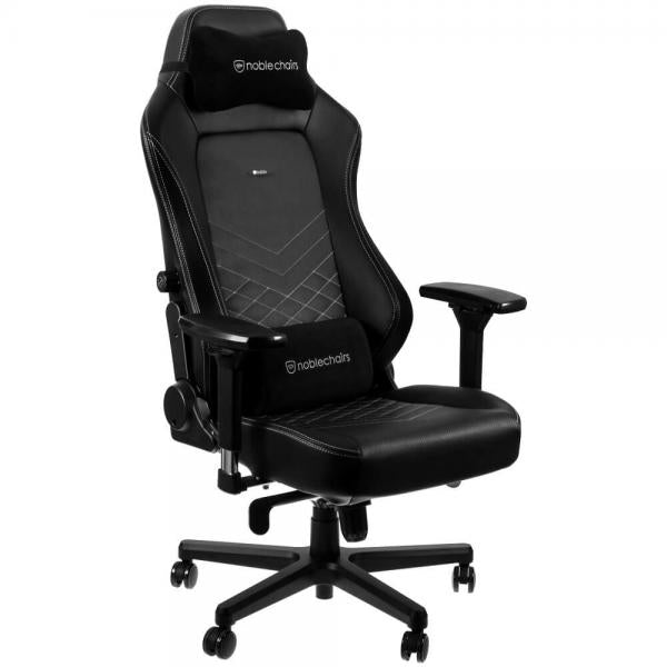 noblechairs HERO Gaming Chair - Black/Platinum-White