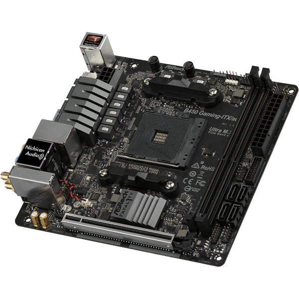 Asrock Fatal1ty B450 Gaming-ITX/ac Presa AM4 mini ITX AMD B450