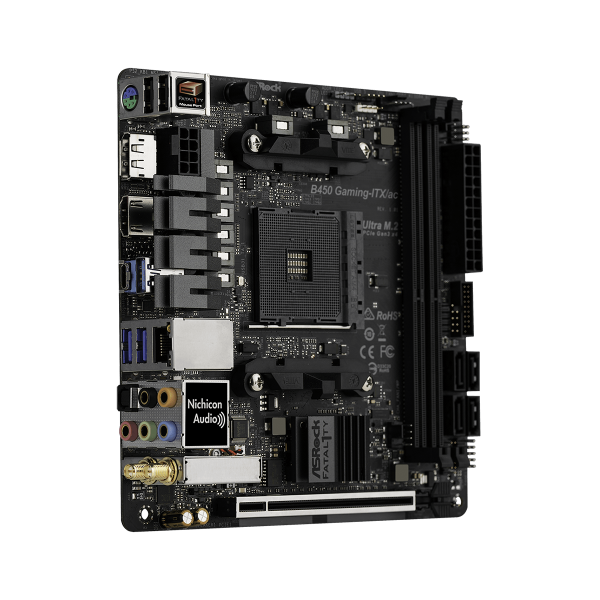 Asrock Fatal1ty B450 Gaming-ITX/ac Presa AM4 mini ITX AMD B450