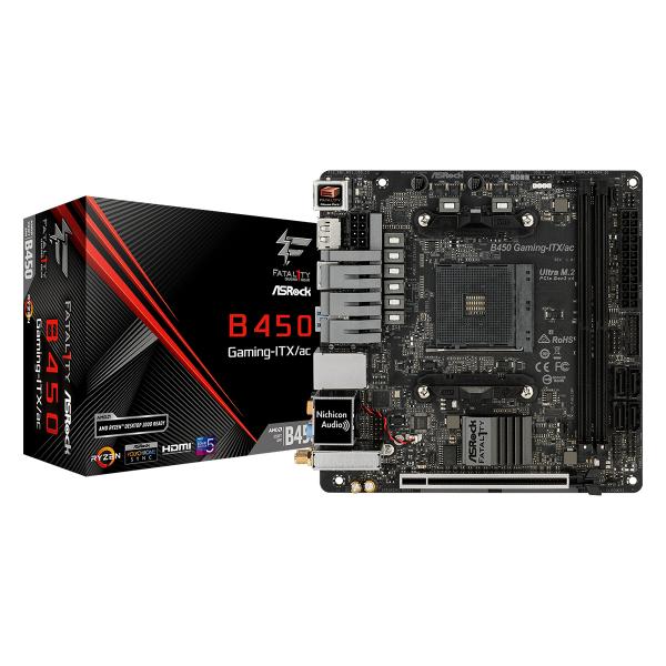 Asrock Fatal1ty B450 Gaming-ITX/ac Presa AM4 mini ITX AMD B450