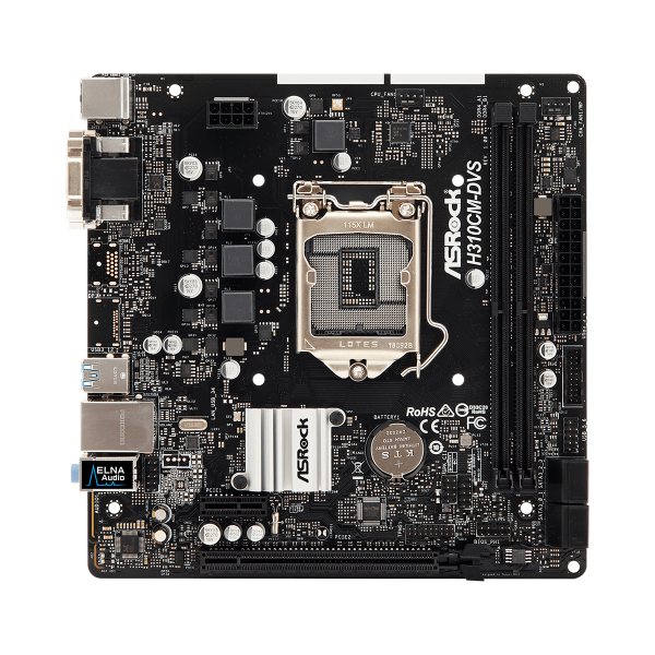 Asrock H310CM-DVS Intel H310 LGA 1151 (Presa H4) micro ATX