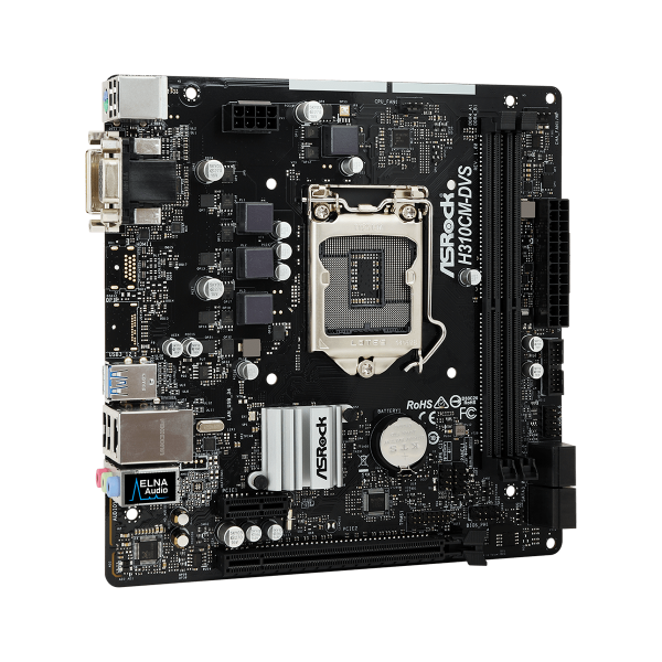 Asrock H310CM-DVS Intel H310 LGA 1151 (Presa H4) micro ATX