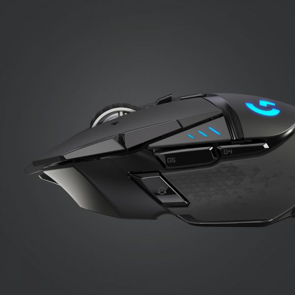 Logitech G502 Lightspeed Wireless Gaming Maus - schwarz