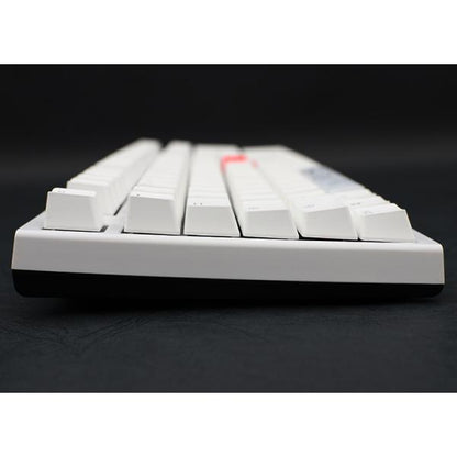 Ducky One 2 White Edition PBT Gaming Tastatur, MX-Black, weie LED - wei