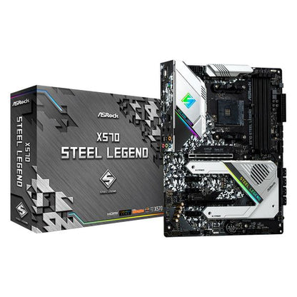 Asrock X570 Steel Legend AMD X570 Presa AM4 ATX