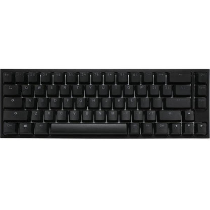 Ducky One 2 SF Gaming Tastatur, MX-Silent-Red, RGB LED - schwarz