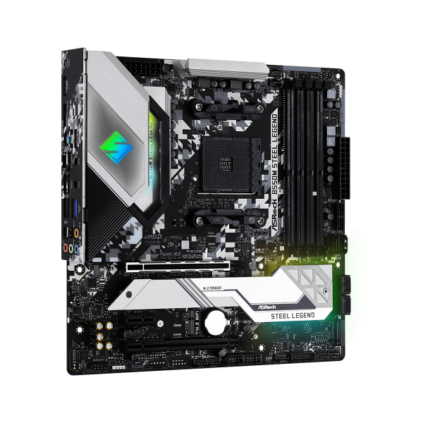 Asrock B550M Steel Legend AMD B550 Presa AM4 micro ATX