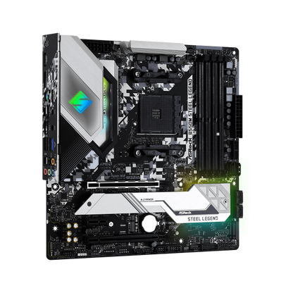 Asrock B550M Steel Legend AMD B550 Presa AM4 micro ATX