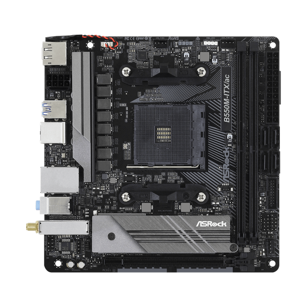 Asrock B550M-ITX/ac AMD B550 Presa AM4 mini ITX