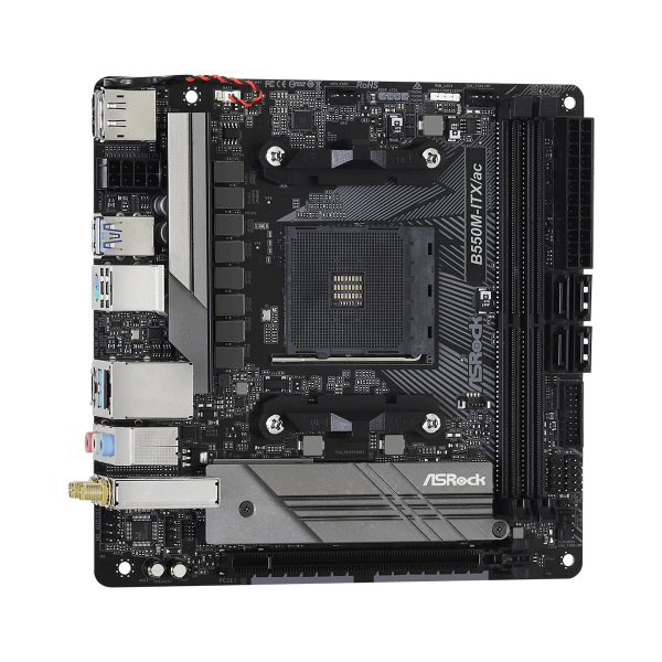 Asrock B550M-ITX/ac AMD B550 Presa AM4 mini ITX