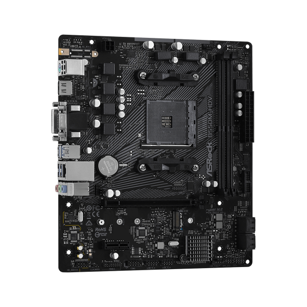 Asrock B550M-HDV AMD B550 Presa AM4 micro ATX