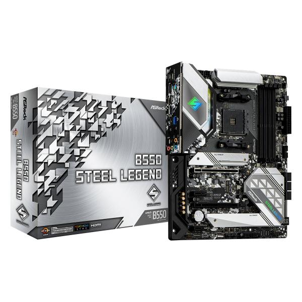 Asrock B550 Steel Legend AMD B550 Presa AM4 ATX