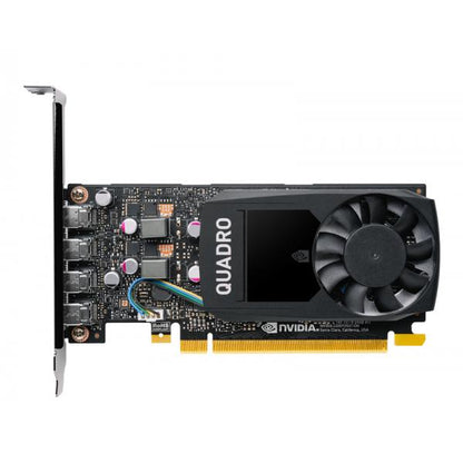 PNY VCQP1000V2-SB scheda video NVIDIA Quadro P1000 V2 4 GB GDDR5