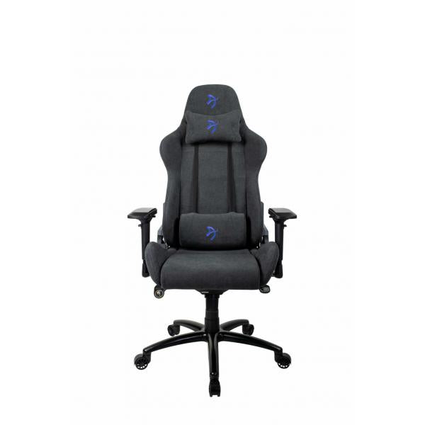 Arozzi Verona Signature Gaming-Stuhl, Polsterstoff - anthrazit/blau