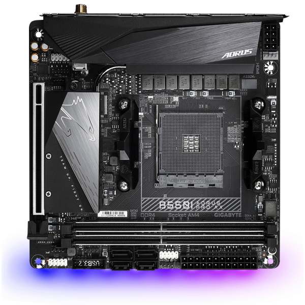 Gigabyte B550I AORUS PRO AX Presa AM4 mini ITX AMD B550