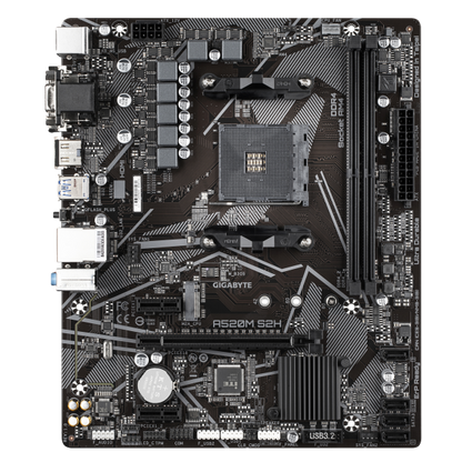 Gigabyte A520M S2H scheda madre Presa AM4 micro ATX