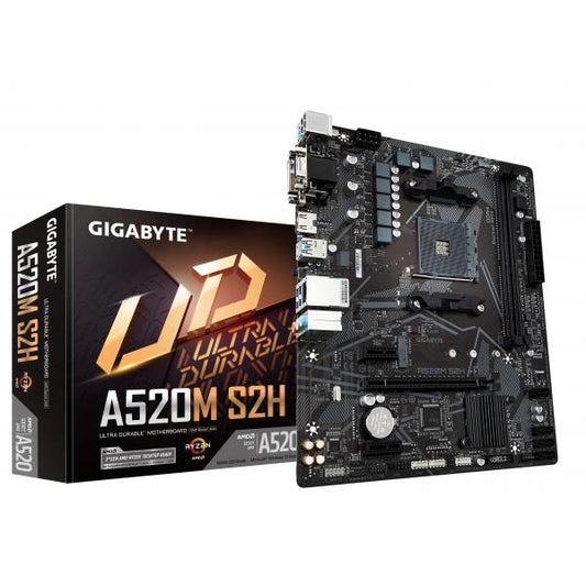 Gigabyte A520M S2H scheda madre Presa AM4 micro ATX