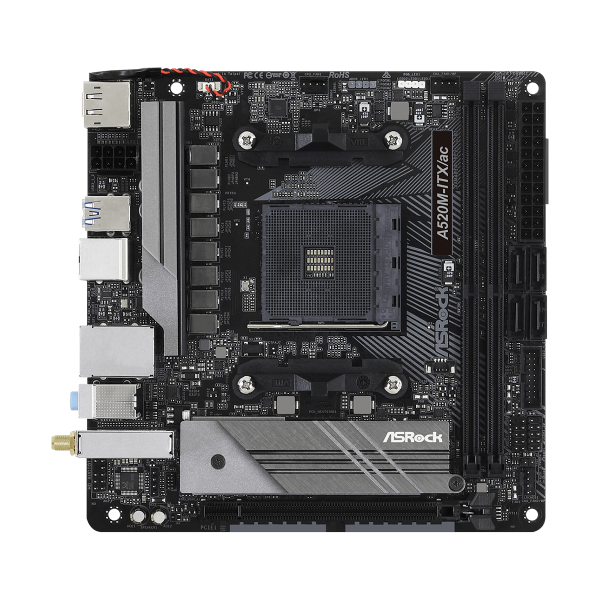 Asrock A520M-ITX/ac Presa AM4 micro ATX