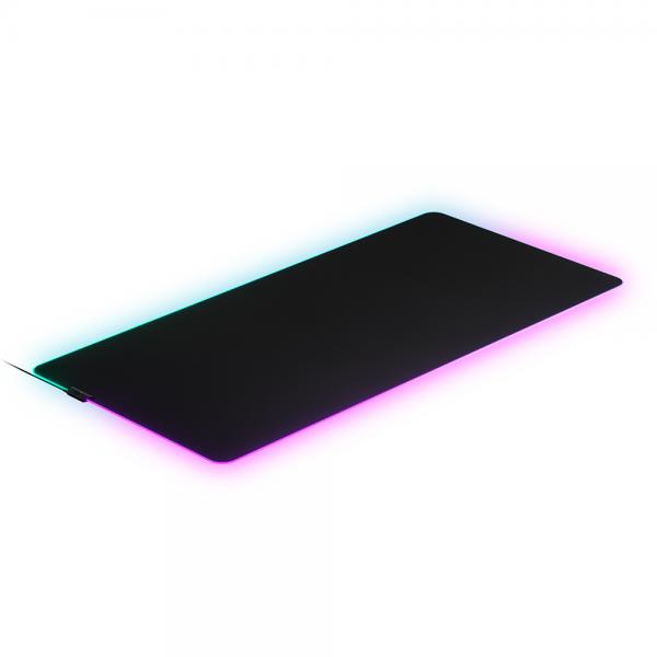 SteelSeries QcK Prism Cloth Mauspad, RGB - 3XL, schwarz