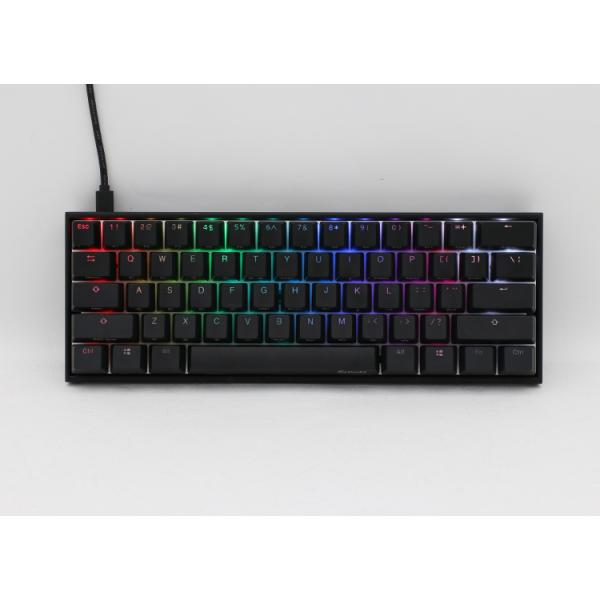 Ducky Mecha Mini Gaming Tastatur, MX-Black, RGB-LED - schwarz