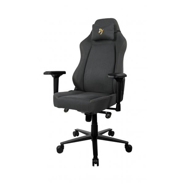 Arozzi Primo Gaming-Stuhl, Polsterstoff - schwarz/gold