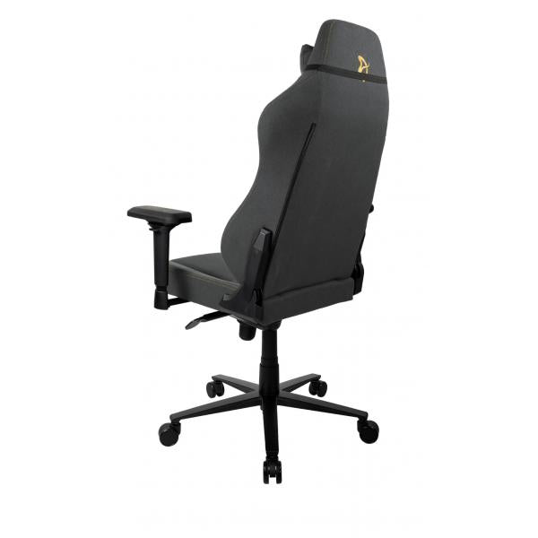 Arozzi Primo Gaming-Stuhl, Polsterstoff - schwarz/gold