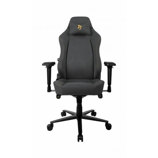 Arozzi Primo Gaming-Stuhl, Polsterstoff - schwarz/gold