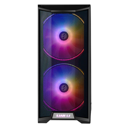 Lian Li LANCOOL 215 Mid Tower - ARGB, Tempered Glass, Black