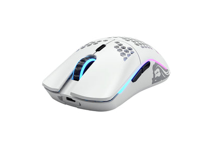 Glorious Model O Wireless Gaming-Mouse - White, Matte