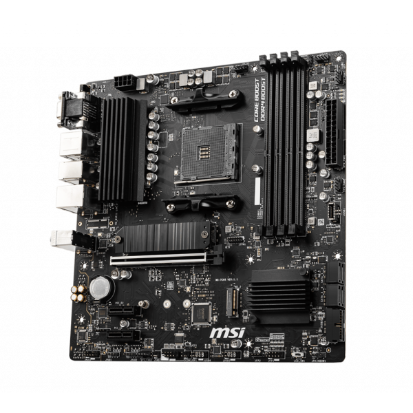 MSI B550M PRO-VDH scheda madre AMD B550 Presa AM4 micro ATX