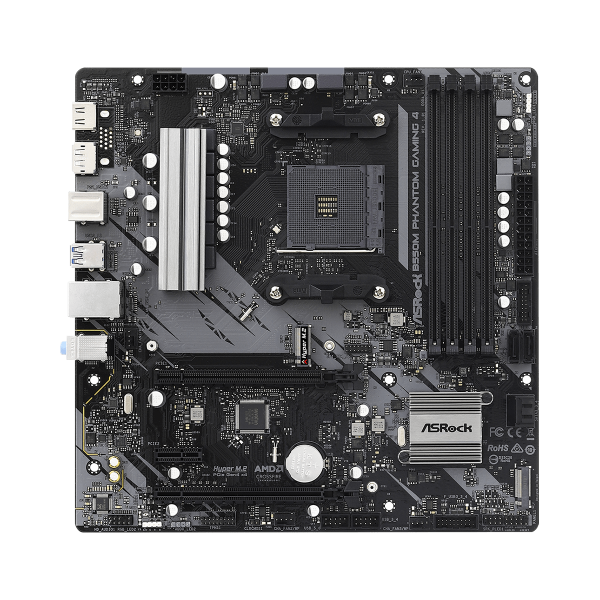 Asrock B550M Phantom Gaming 4 AMD B550 Presa AM4 micro ATX