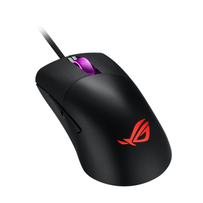 ASUS ROG KERIS Gaming Maus, RGB - schwarz