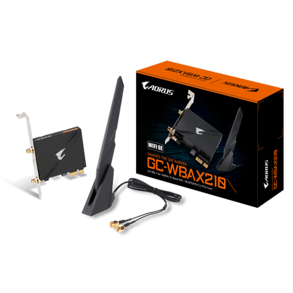 Gigabyte GC-WBAX210 scheda di rete e adattatore Interno WLAN / Bluetooth 2400 Mbit/s