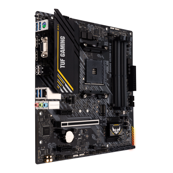 ASUS TUF GAMING A520M-PLUS II AMD A520 Presa AM4 micro ATX