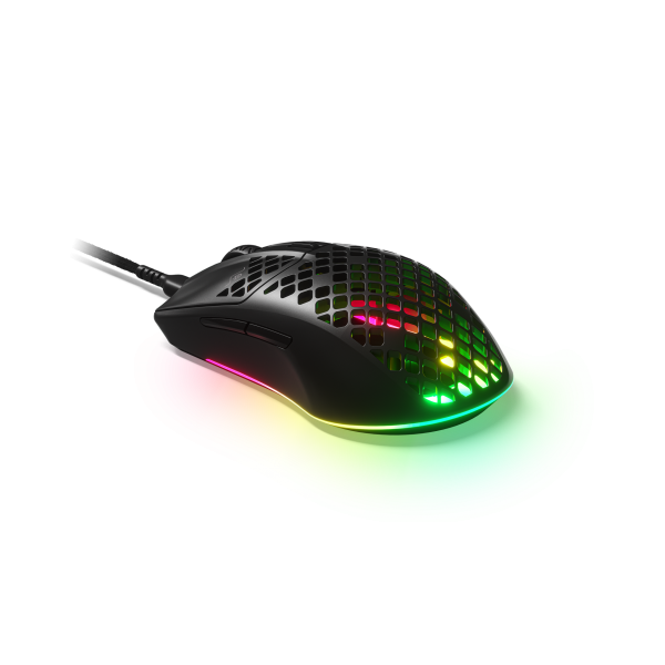 SteelSeries Aerox 3 Gaming Maus - mattschwarz