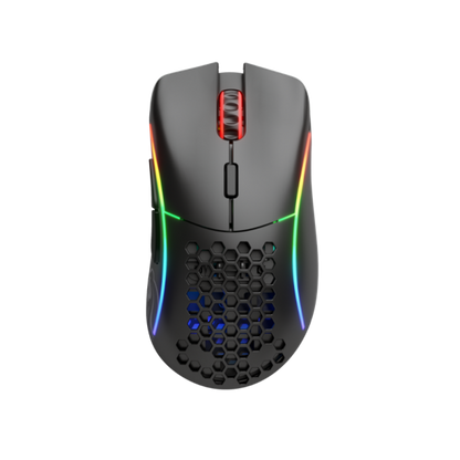 Glorious Model D Wireless Gaming-Mouse - black, matte