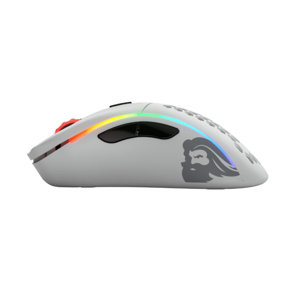 Glorious Model D Wireless Gaming-Mouse - white, matte