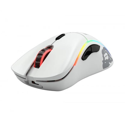 Glorious Model D Wireless Gaming-Mouse - white, matte