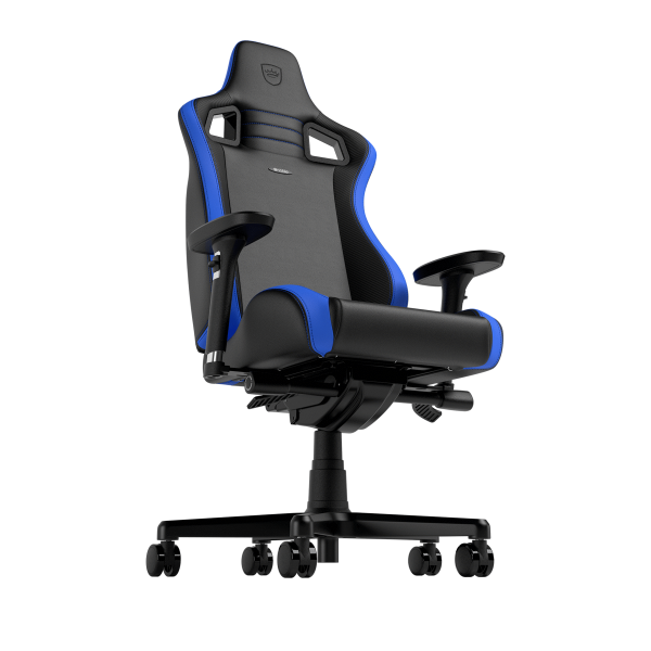 noblechairs EPIC Compact Gaming Chair - Black/Carbon/Blue