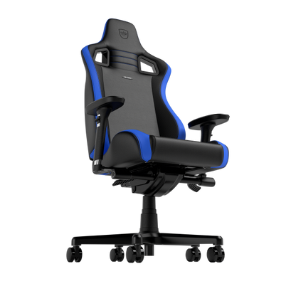 noblechairs EPIC Compact Gaming Chair - Black/Carbon/Blue