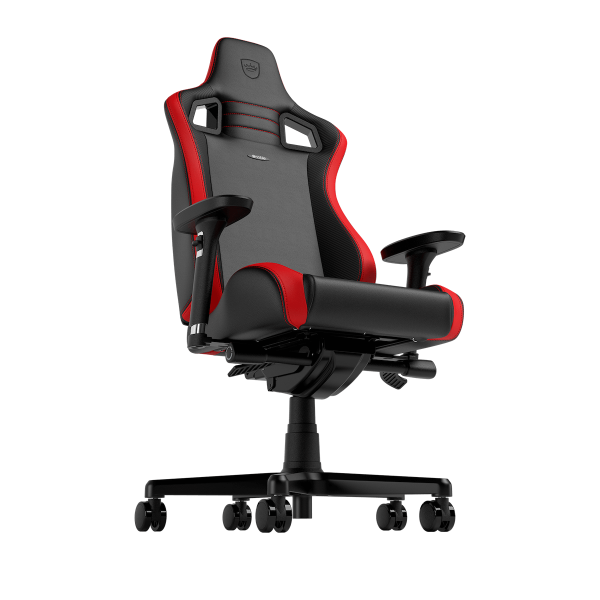 noblechairs EPIC Compact Gaming Chair - Black/Carbon/Red