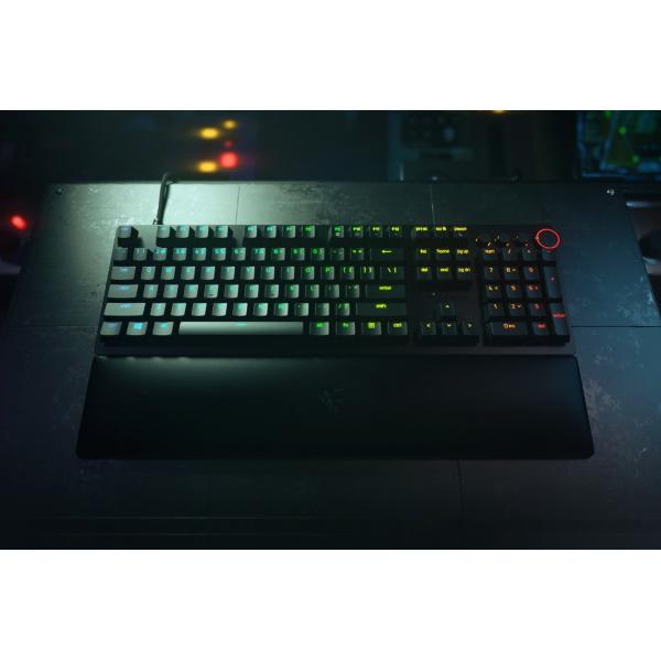 Razer Huntsman V2 Gaming Tastatur, Red Switch - schwarz