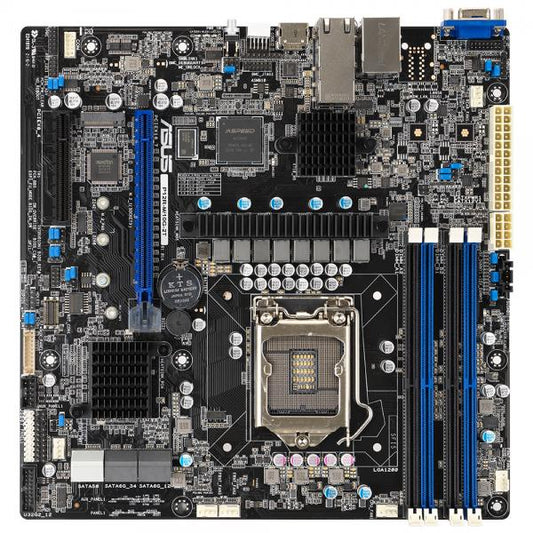 ASUS P12R-M/10G-2T Intel C252 LGA 1200 micro ATX