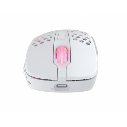 Cherry Xtrfy M4 Wireless Gaming Maus, RGB - wei