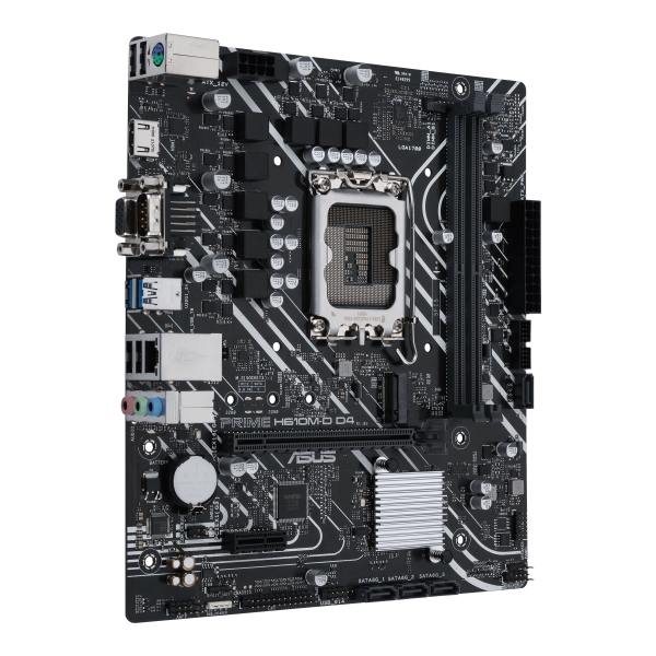 ASUS PRIME H610M-D D4 Intel H610 LGA 1700 micro ATX