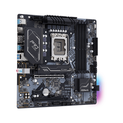 Asrock H670M Pro RS Intel H670 LGA 1700 micro ATX