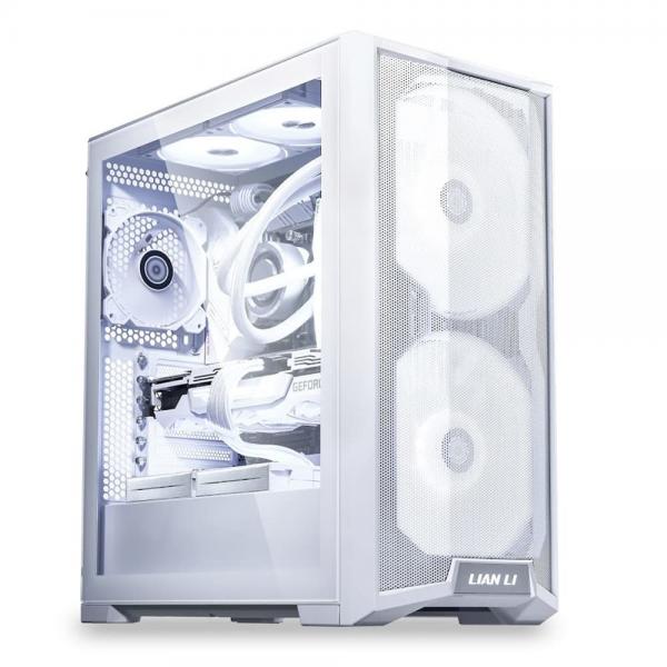 Lian Li LANCOOL 215 Midi-Tower - ARGB, Tempered Glass, white