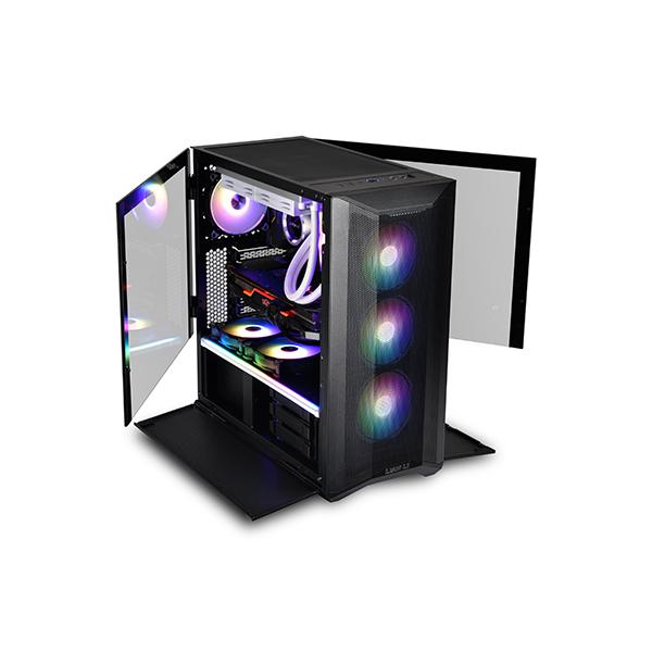 Lian Li LANCOOL II Mesh C RGB Midi-Tower, Tempered Glass - black