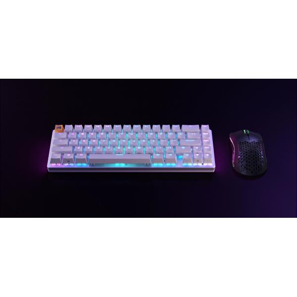 Glorious GMMK 2 Compact Keyboard - Fox Switches, DE-Layout, white