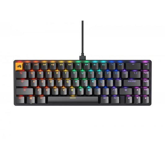 Glorious GMMK 2 Compact Keyboard - Fox Switches, DE-Layout, black